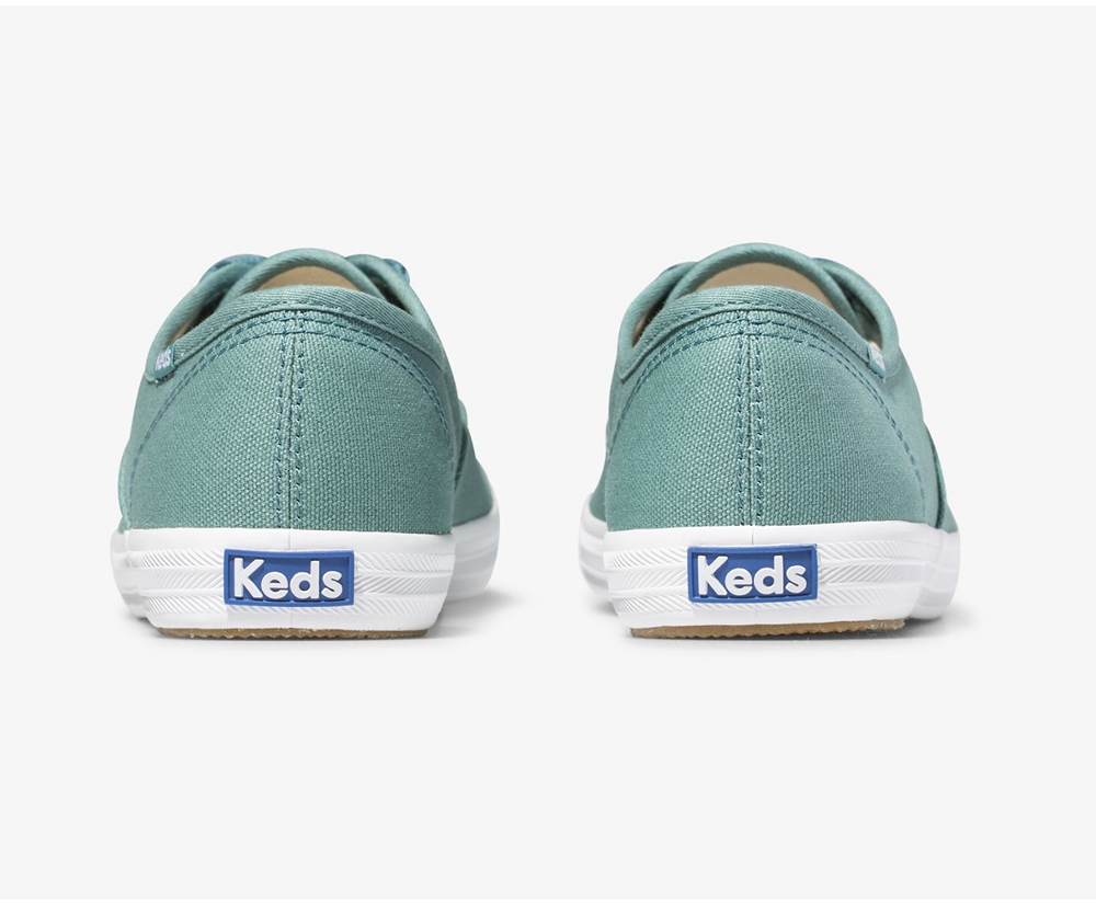 Keds Sneakers Turquoise - Champion Solids - Womens RZECVS-386